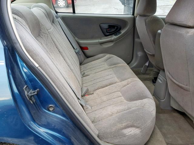 1G1NE52J02M704956 - 2002 CHEVROLET MALIBU LS BLUE photo 6