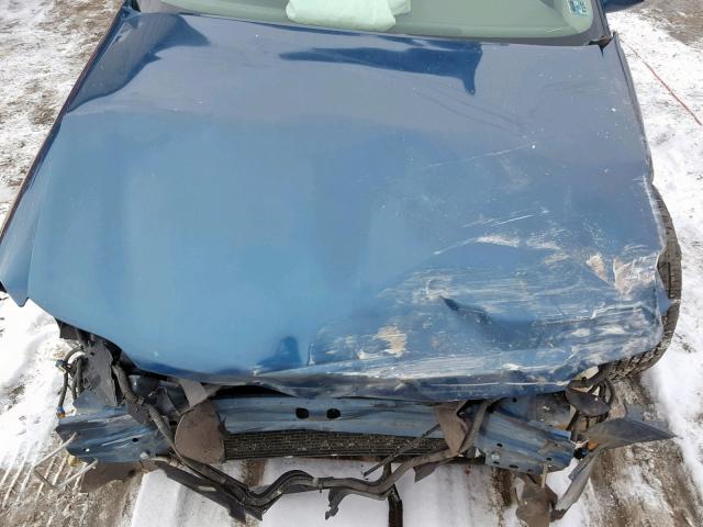 1G1NE52J02M704956 - 2002 CHEVROLET MALIBU LS BLUE photo 7