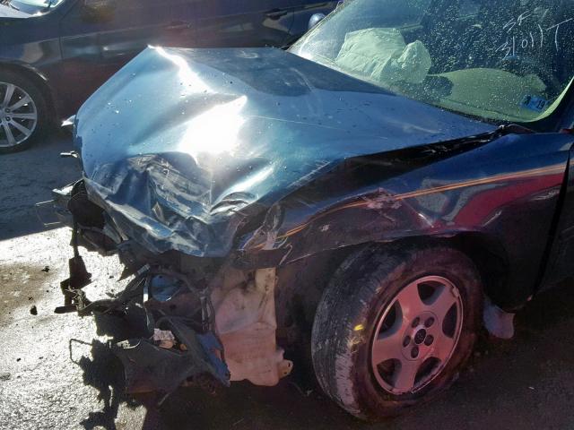1G1NE52J02M704956 - 2002 CHEVROLET MALIBU LS BLUE photo 9
