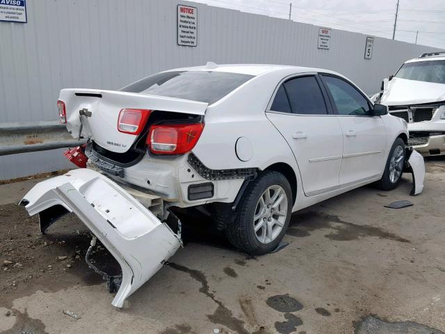 1G11C5SL6EF207943 - 2014 CHEVROLET MALIBU 1LT WHITE photo 4