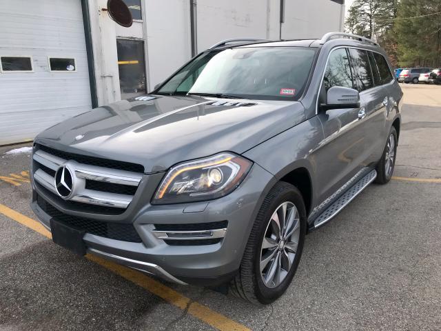 4JGDF7CE7EA307680 - 2014 MERCEDES-BENZ GL 450 4MA GRAY photo 2