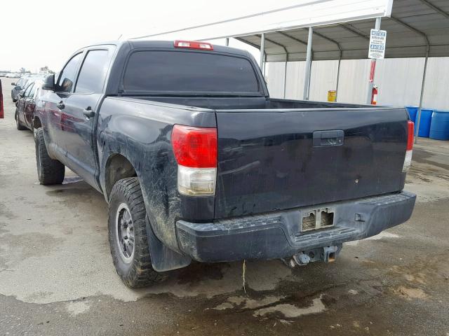 5TFDY5F1XBX168102 - 2011 TOYOTA TUNDRA CRE BLACK photo 3