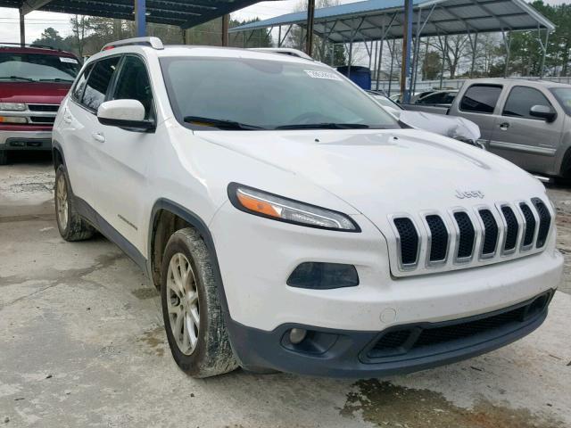 1C4PJLCB6FW617631 - 2015 JEEP CHEROKEE L WHITE photo 1