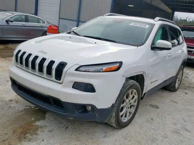 1C4PJLCB6FW617631 - 2015 JEEP CHEROKEE L WHITE photo 2