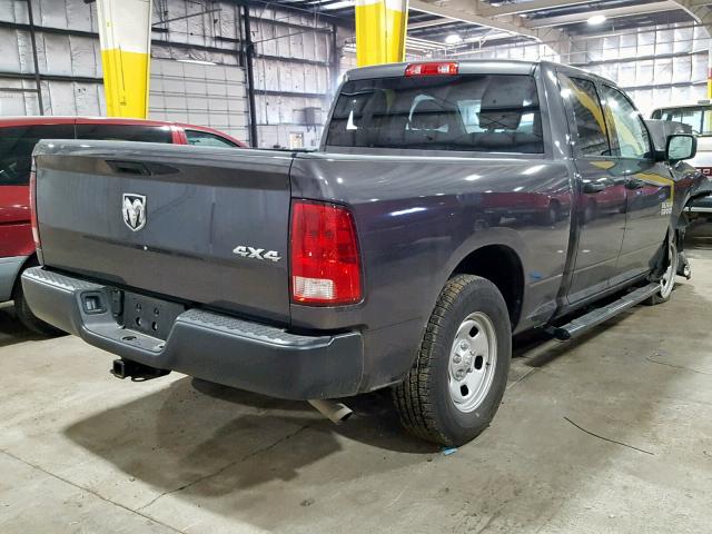 1C6RR7FG6JS129688 - 2018 RAM 1500 ST GRAY photo 4