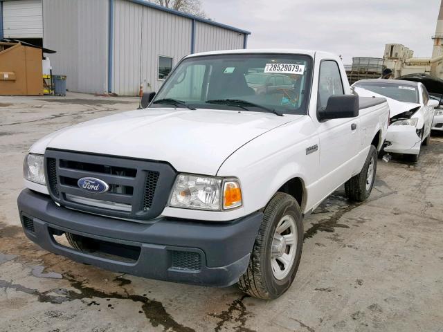 1FTYR10D26PA36628 - 2006 FORD RANGER WHITE photo 2