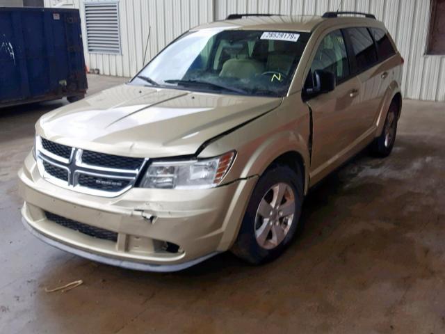 3D4PG4FB5BT514056 - 2011 DODGE JOURNEY EX GOLD photo 2