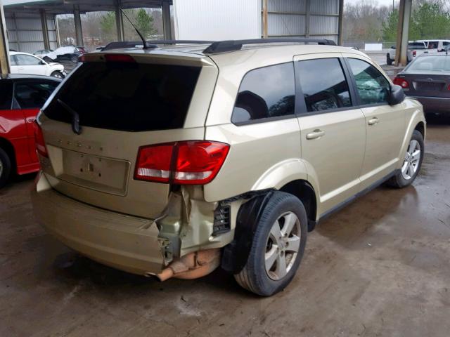 3D4PG4FB5BT514056 - 2011 DODGE JOURNEY EX GOLD photo 4