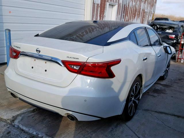 1N4AA6APXJC396850 - 2018 NISSAN MAXIMA 3.5 WHITE photo 4