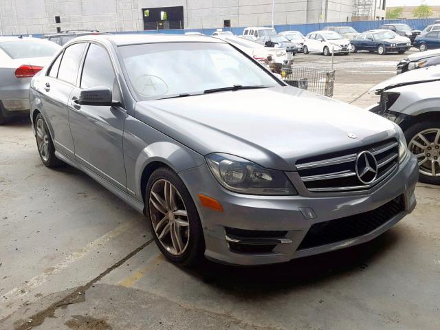 WDDGF4HB9EG222602 - 2014 MERCEDES-BENZ C 250 CHARCOAL photo 1