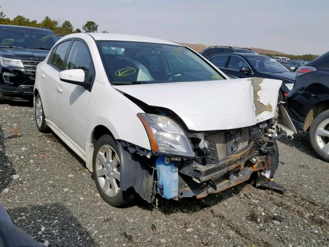 3N1AB6AP2AL682464 - 2010 NISSAN SENTRA 2.0 WHITE photo 1