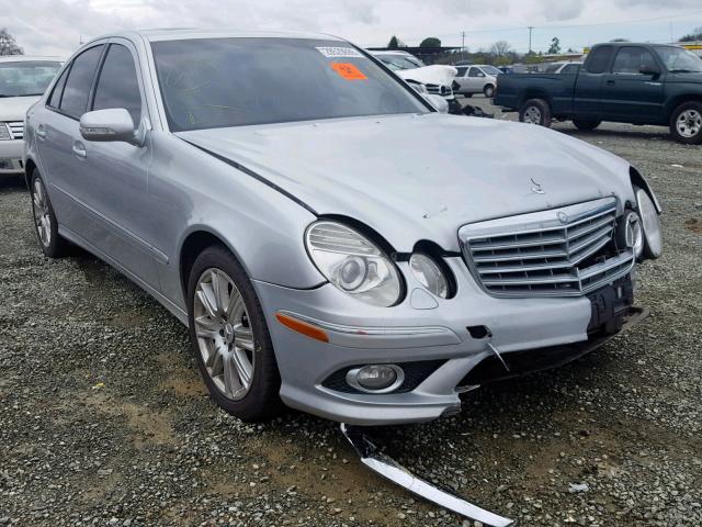 WDBUF22X07B074263 - 2007 MERCEDES-BENZ E 320 CDI SILVER photo 1