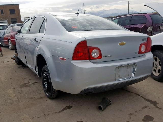 1G1ZG57B39F151943 - 2009 CHEVROLET MALIBU LS SILVER photo 3