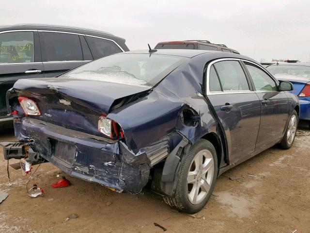 1G1ZB5E17BF344174 - 2011 CHEVROLET MALIBU LS BLUE photo 4