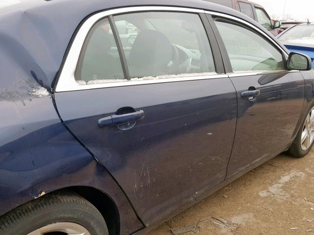 1G1ZB5E17BF344174 - 2011 CHEVROLET MALIBU LS BLUE photo 9