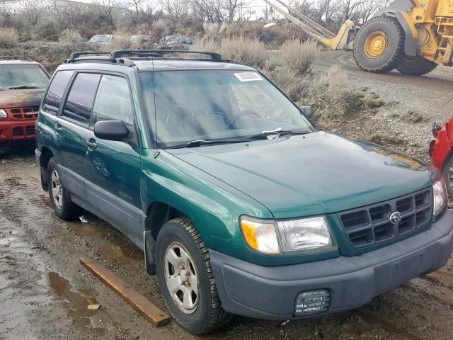 JF1SF6350XH732177 - 1999 SUBARU FORESTER L GREEN photo 1