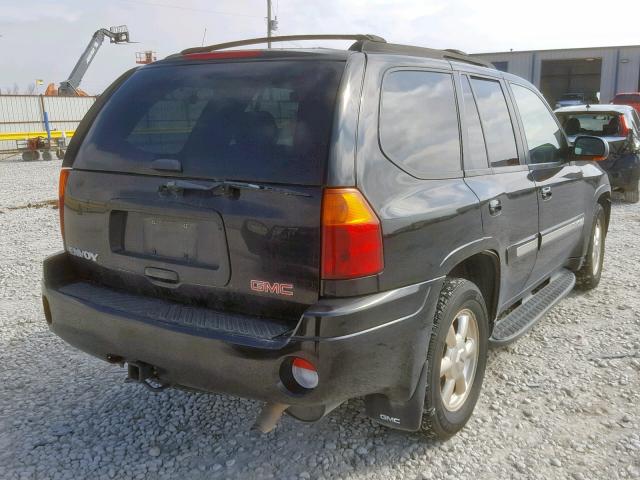 1GKDT13S522364809 - 2002 GMC ENVOY BLACK photo 4