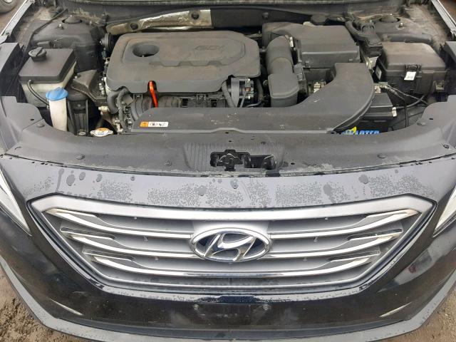 5NPE34AF7FH037128 - 2015 HYUNDAI SONATA SPO BLACK photo 7