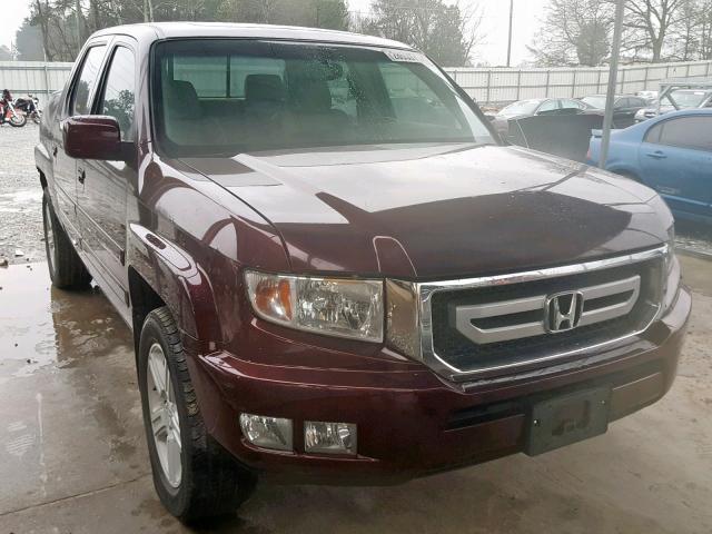 5FPYK1F56AB008149 - 2010 HONDA RIDGELINE RED photo 1