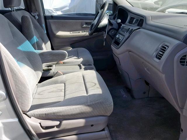 5FNRL18554B032406 - 2004 HONDA ODYSSEY LX SILVER photo 5