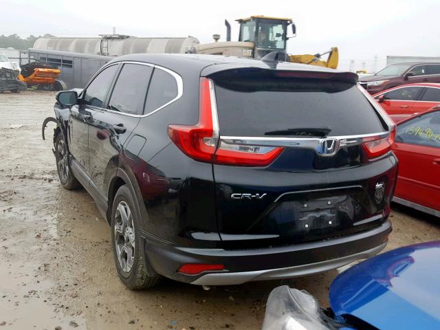 7FARW1H84HE047524 - 2017 HONDA CR-V EXL BLACK photo 3