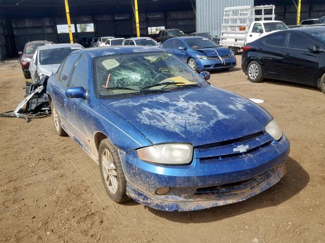 1G1JH52F737331271 - 2003 CHEVROLET CAVALIER L BLUE photo 1