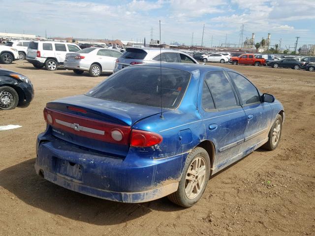 1G1JH52F737331271 - 2003 CHEVROLET CAVALIER L BLUE photo 4