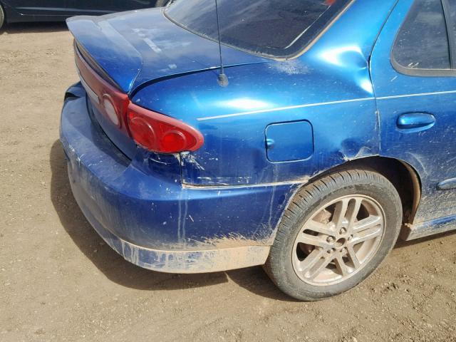 1G1JH52F737331271 - 2003 CHEVROLET CAVALIER L BLUE photo 9