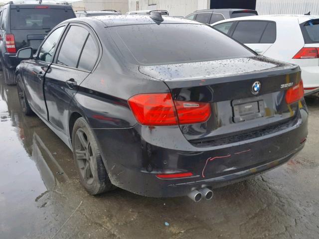 WBA3C1C56EK105121 - 2014 BMW 328 I SULE BLACK photo 3