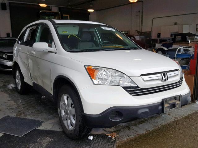 5J6RE48759L050819 - 2009 HONDA CR-V EXL WHITE photo 1