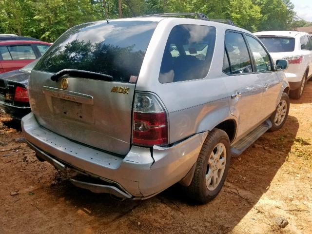 2HNYD18664H500147 - 2004 ACURA MDX TOURIN SILVER photo 4