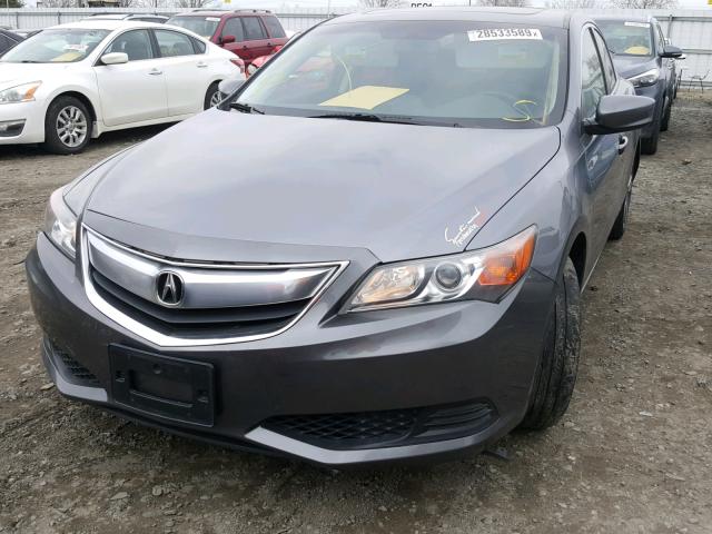 19VDE1F38EE002029 - 2014 ACURA ILX 20 GRAY photo 2