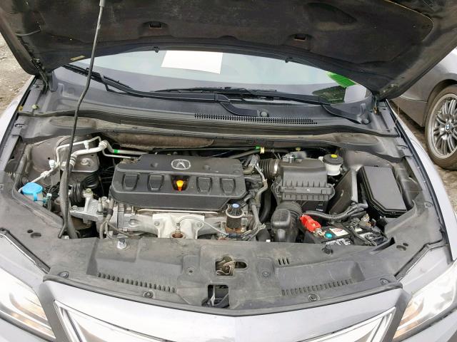 19VDE1F38EE002029 - 2014 ACURA ILX 20 GRAY photo 7