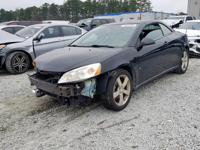 1G2ZH361774103408 - 2007 PONTIAC G6 GT BLACK photo 2