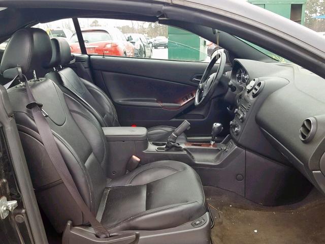 1G2ZH361774103408 - 2007 PONTIAC G6 GT BLACK photo 5