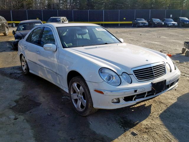 WDBUF83J56X205539 - 2006 MERCEDES-BENZ E 500 4MAT WHITE photo 1