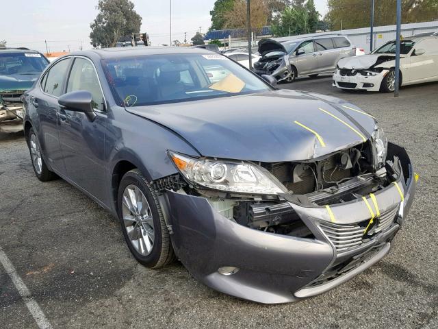 JTHBW1GGXE2065805 - 2014 LEXUS ES 300H GRAY photo 1