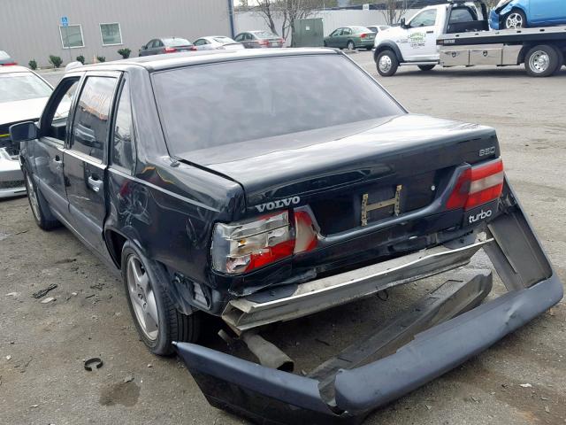 YV1LS5710S1256701 - 1995 VOLVO 850 BLACK photo 3