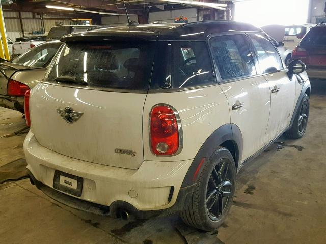 WMWZC5C59CWM14542 - 2012 MINI COOPER S C WHITE photo 4