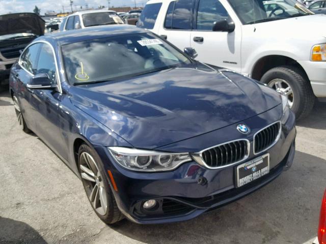 WBA4A9C50GG506761 - 2016 BMW 428 I BLUE photo 1