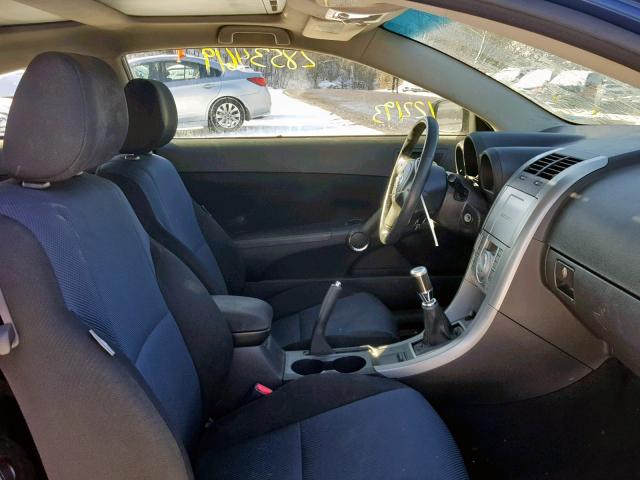 JTKDE167850029615 - 2005 TOYOTA SCION TC 白色 照片 5