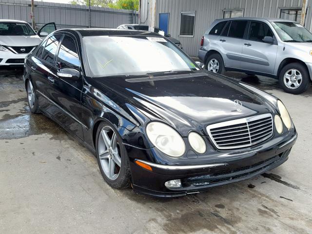 WDBUF65J63A327925 - 2003 MERCEDES-BENZ E 320 BLACK photo 1