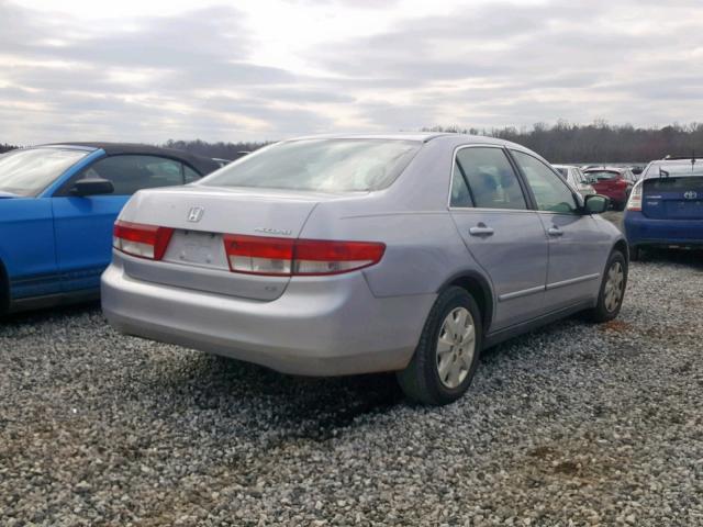 1HGCM55354A101053 - 2004 HONDA ACCORD LX SILVER photo 4