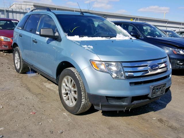 2FMDK36C38BA99787 - 2008 FORD EDGE SE BLUE photo 1