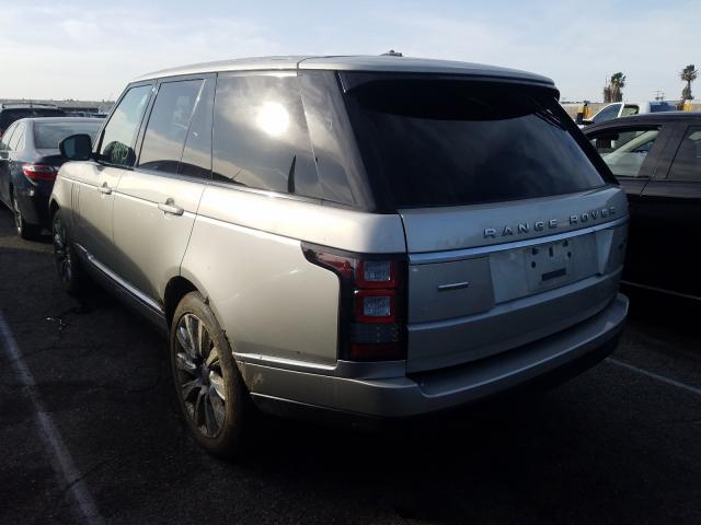 SALGS2TF9EA162532 - 2014 LAND ROVER RANGE ROVER SUPERCHARGED  photo 3