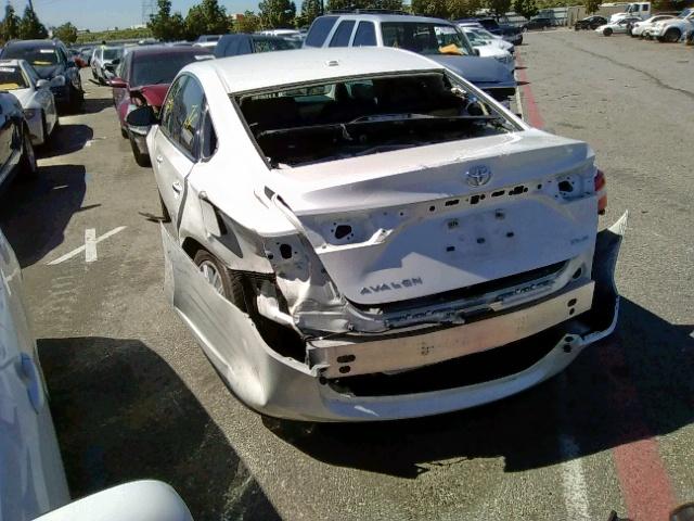 4T1BK1EB6FU191097 - 2015 TOYOTA AVALON XLE WHITE photo 3