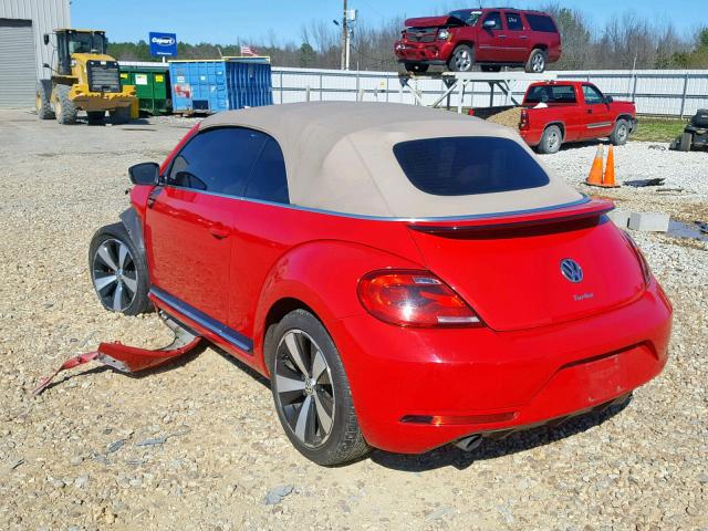 3VW7S7AT0DM820248 - 2013 VOLKSWAGEN BEETLE TUR BLACK photo 3