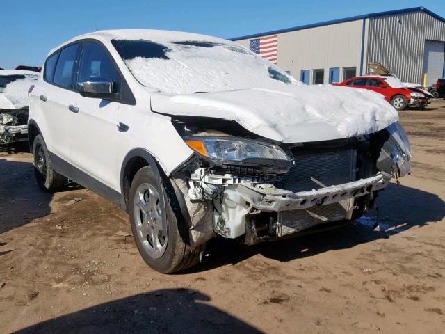 1FMCU0F71GUA37563 - 2016 FORD ESCAPE S WHITE photo 1