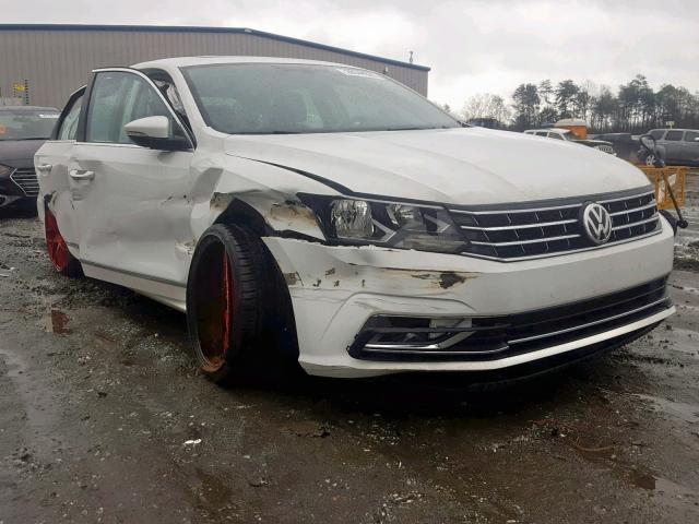 1VWBS7A35GC066621 - 2016 VOLKSWAGEN PASSAT SE WHITE photo 1