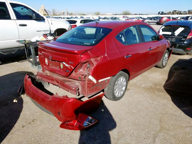 3N1CN7AP4FL872828 - 2015 NISSAN VERSA S  photo 4